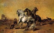 Eugene Fromentin Desert Scene Spain oil painting artist